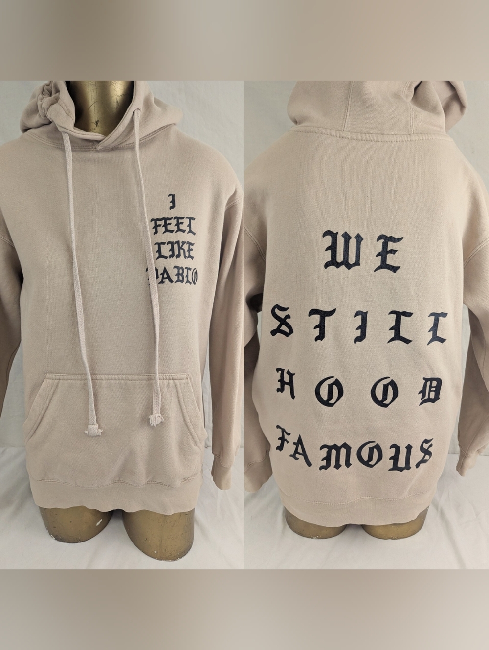 Kanye West Concert Merch I Feel Like Pablo Hoodie Small NWOT